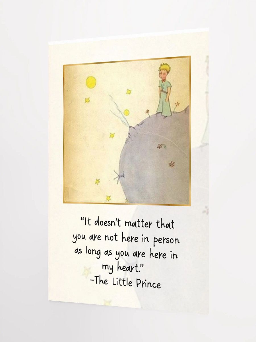 The Little Prince Poster Wall Art 