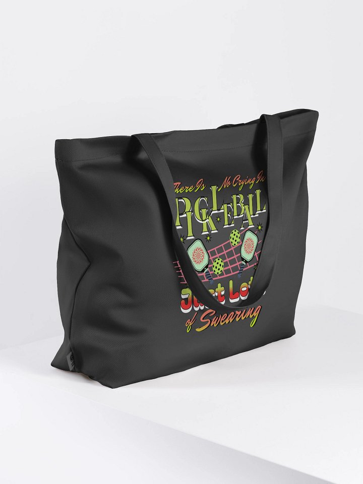 There Is No Crying In Pickleball Just Lots Of Swearing Playful Tote product image (1)