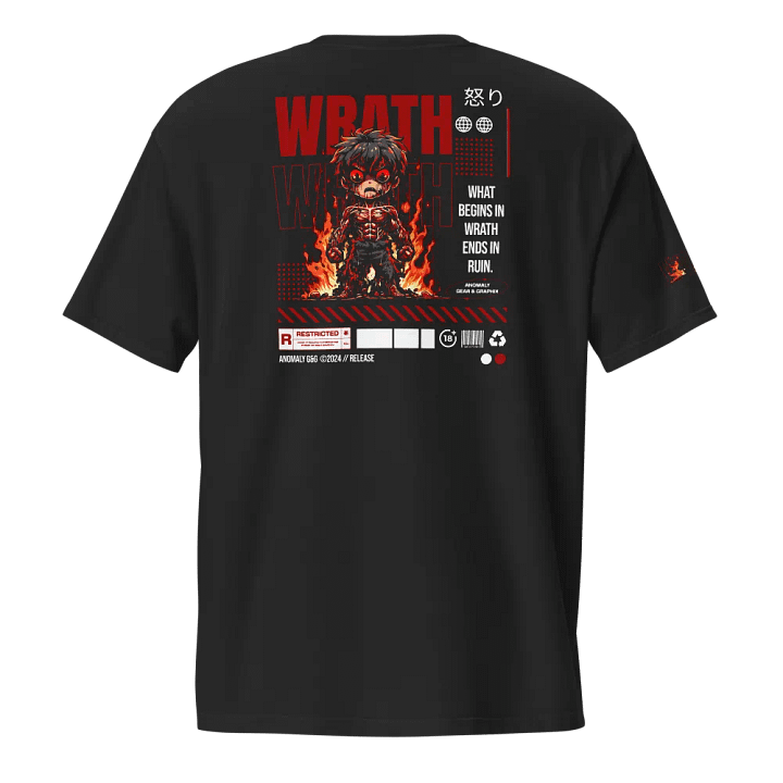 7 Deadly Sins- Wrath Pocket Tee product image (1)