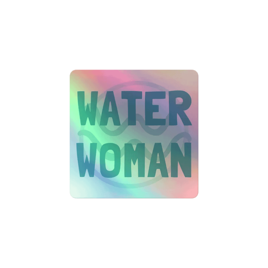 WATER WOMAN STICKER product image (1)