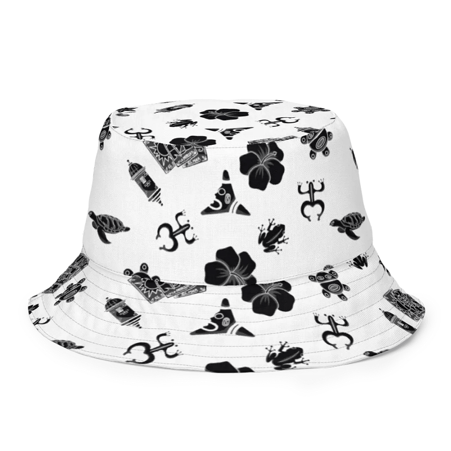Borinken Collection Reversible Bucket Hat - Puerto Rican Tattoo-Inspired product image (3)