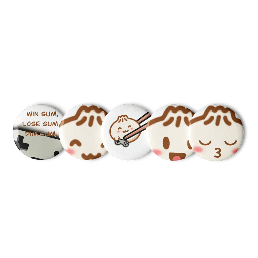 Win, Lose, Dim Sum | Pins product image (1)