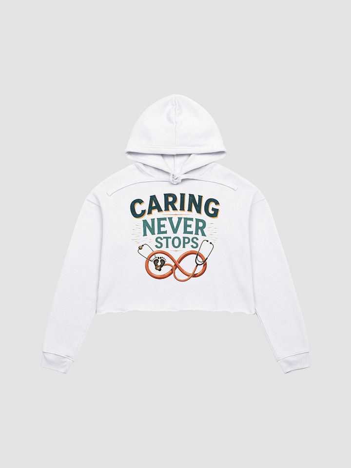 Eternal Care Crop Hoodie product image (1)
