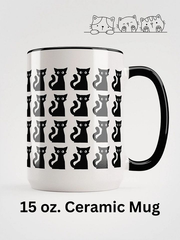 Parade of Black Cats - 15oz. Mug product image (1)