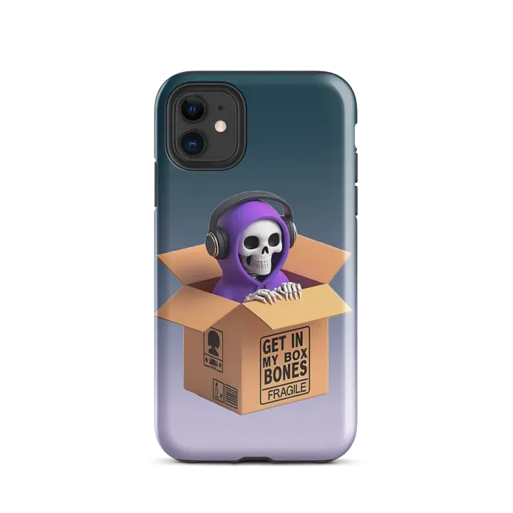 ''Get In My Box Bones'' Tough Case for iPhone® product image (2)