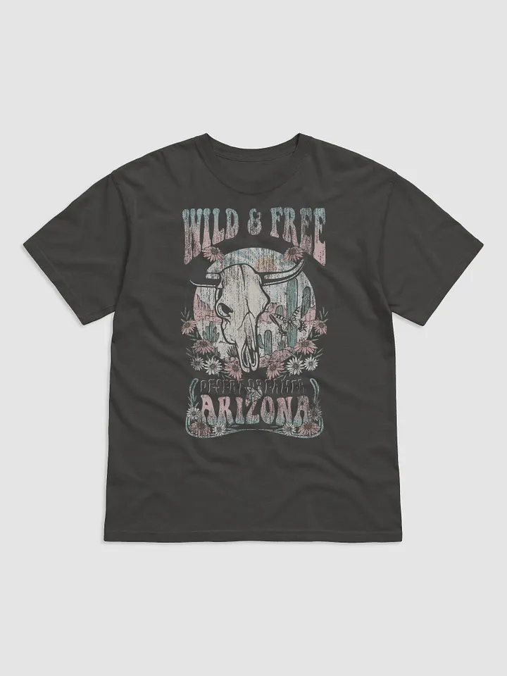 Wild and Free: Arizona Desert Tee | Retro-Style Western T-Shirt for Travel and Road Trips product image (25)