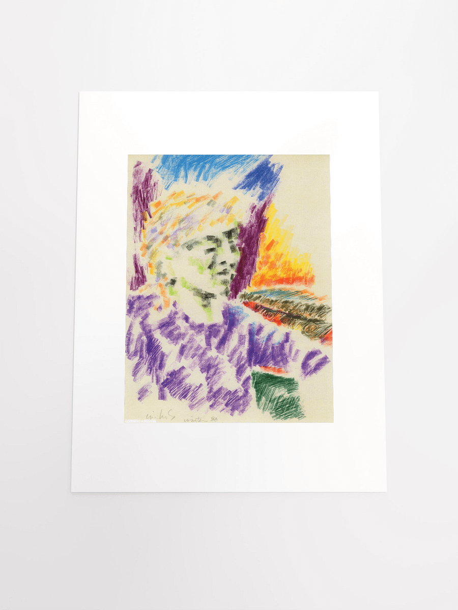 Head of a Woman 1988 print product image (5)