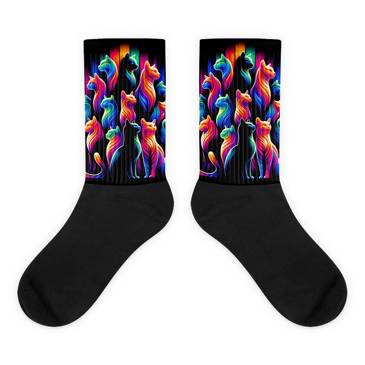 Black Foot Sublimated Socks product image (1)