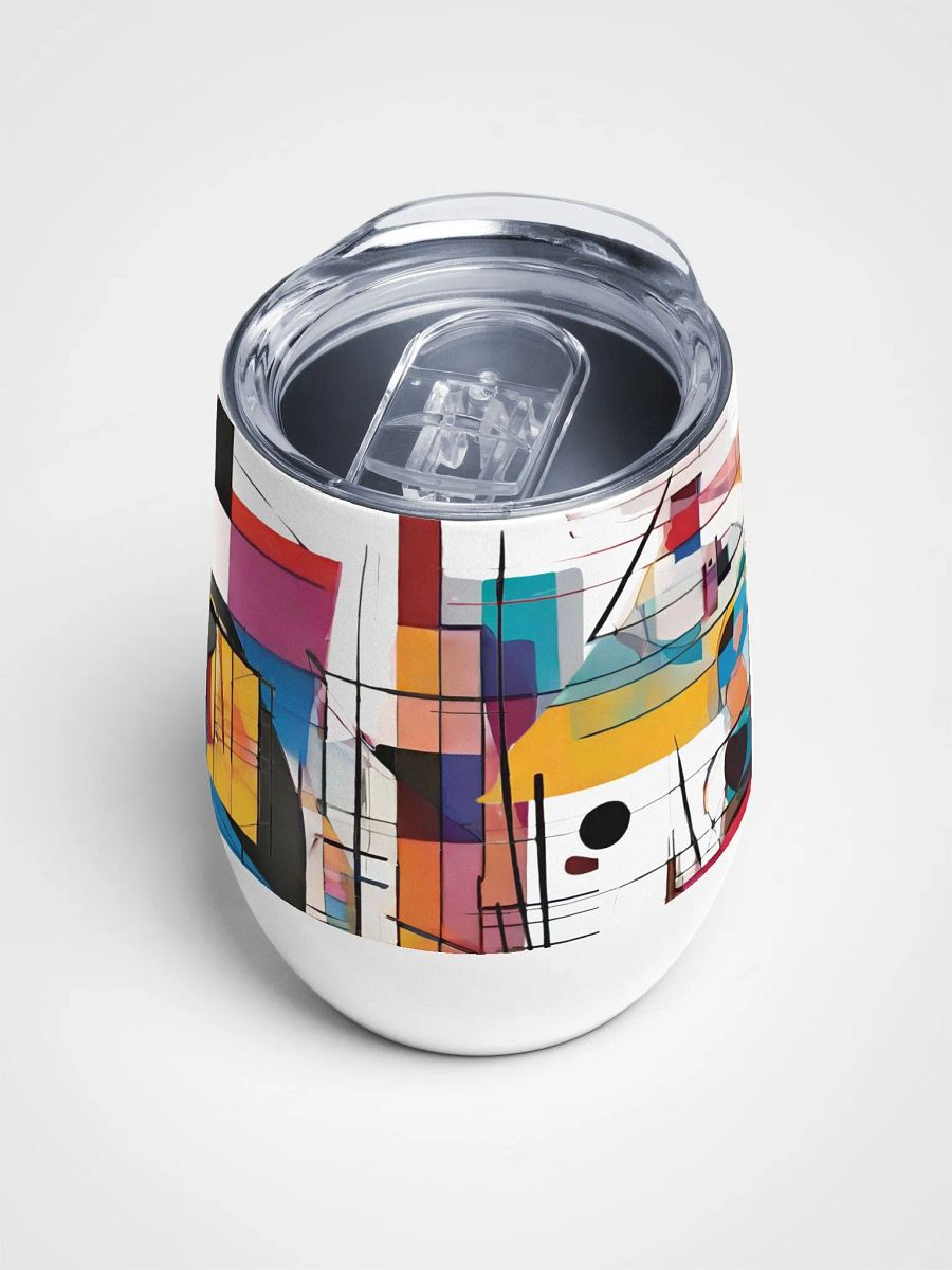 kadinsky inspired wine cooler for arty entertainers product image (4)
