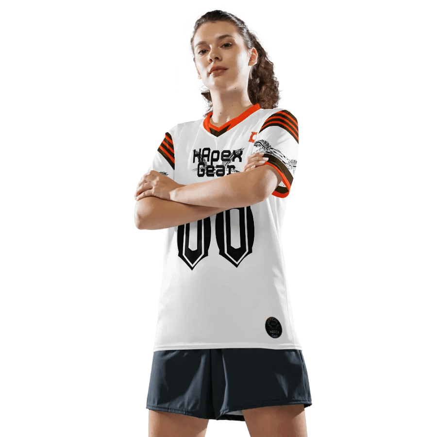 Uncle Buck - White - Recycled Unisex Sports Jersey - Black HApex Gear Black Logo product image (10)