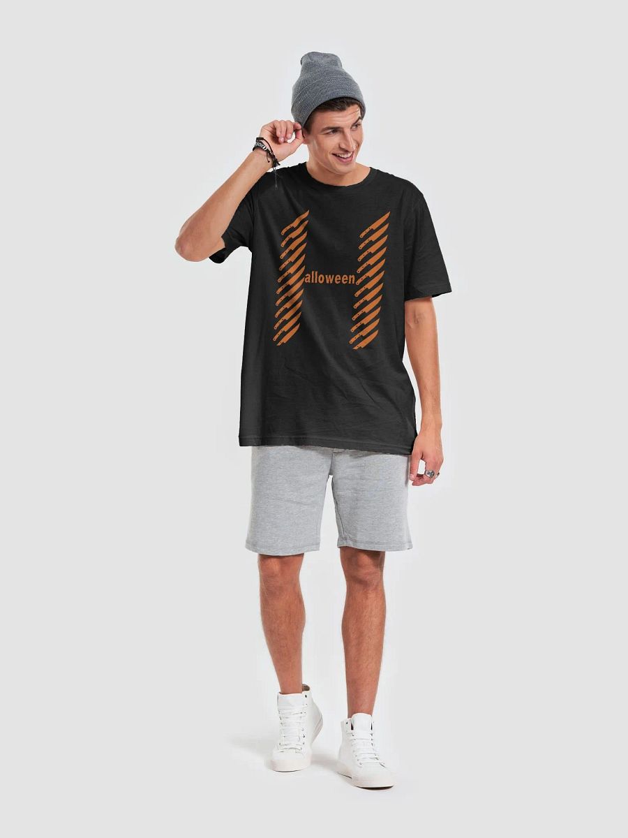 Spooky Stripes Halloween Tee product image (6)