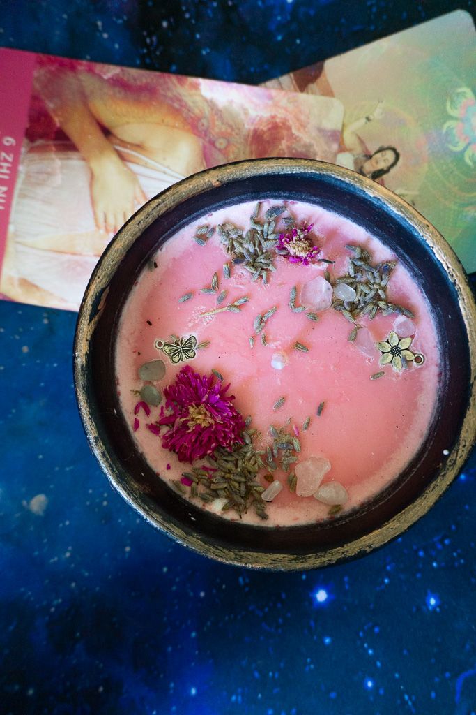 Manifestations Kerze rosa product image (1)