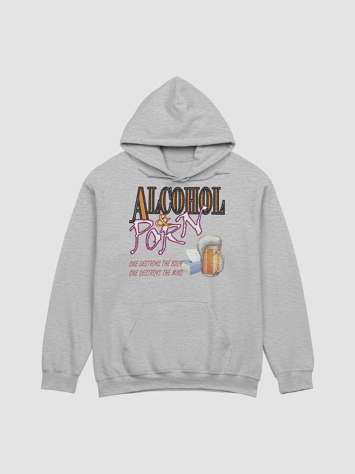 Alcohol & Porn - Gildan Classic Hoodie product image (2)
