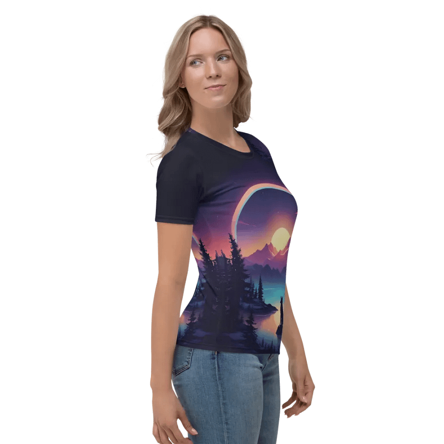 Wolf All Over Print T-shirt product image (4)