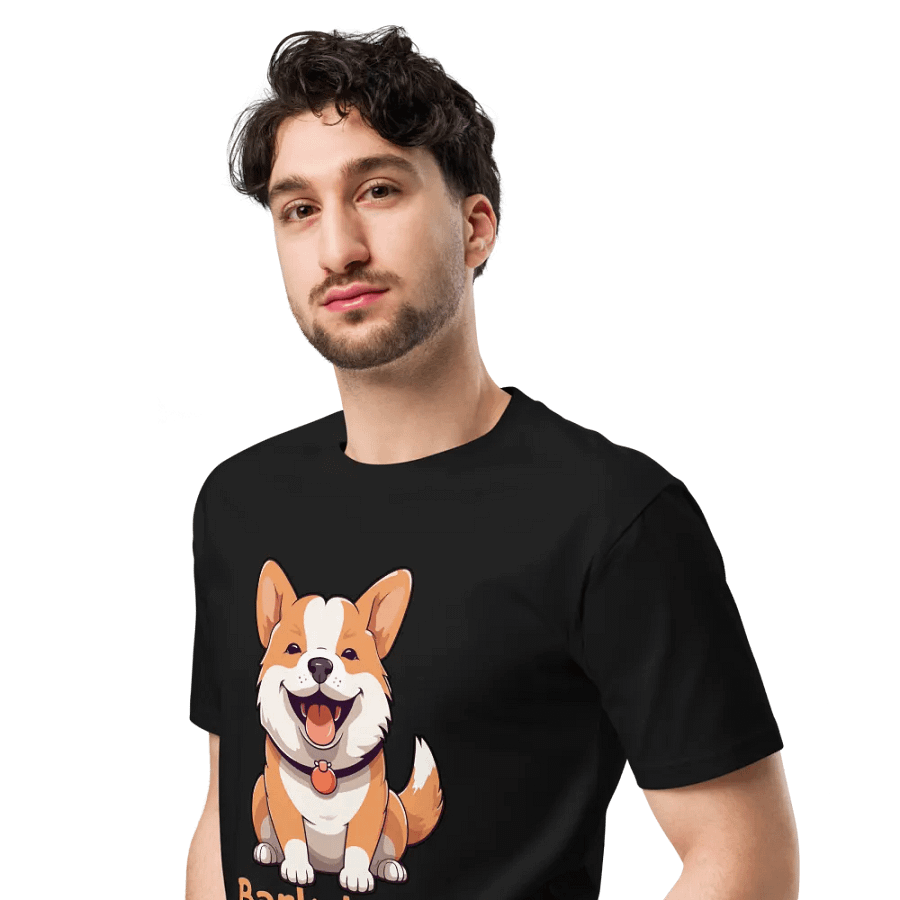 Bark-tastic shiba inu puppy Funny Unisex T-Shirt product image (4)
