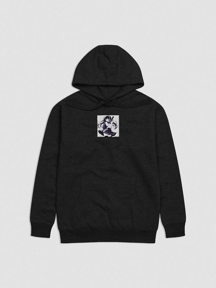 Anime Girl With Deagle Embroidered Pullover Hoodie product image (12)