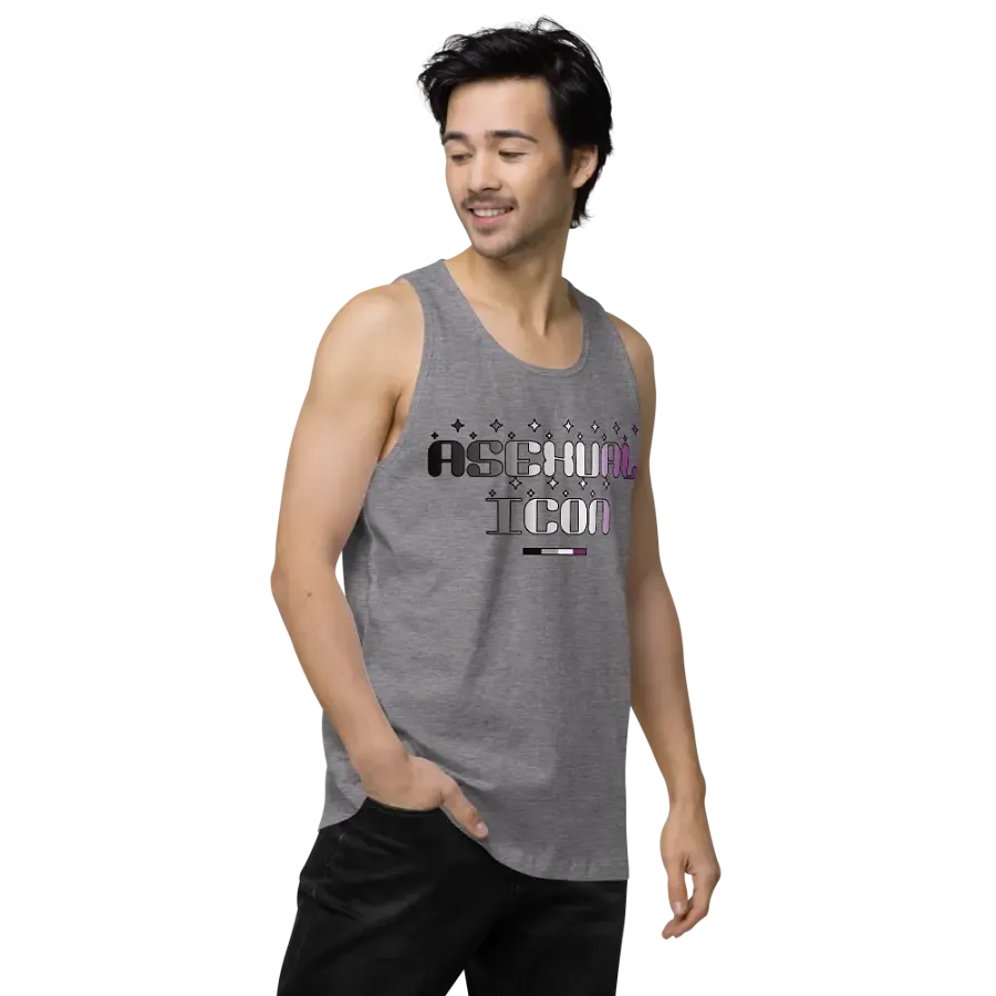 Asexual Icon Men's Premium Tank Top product image (74)