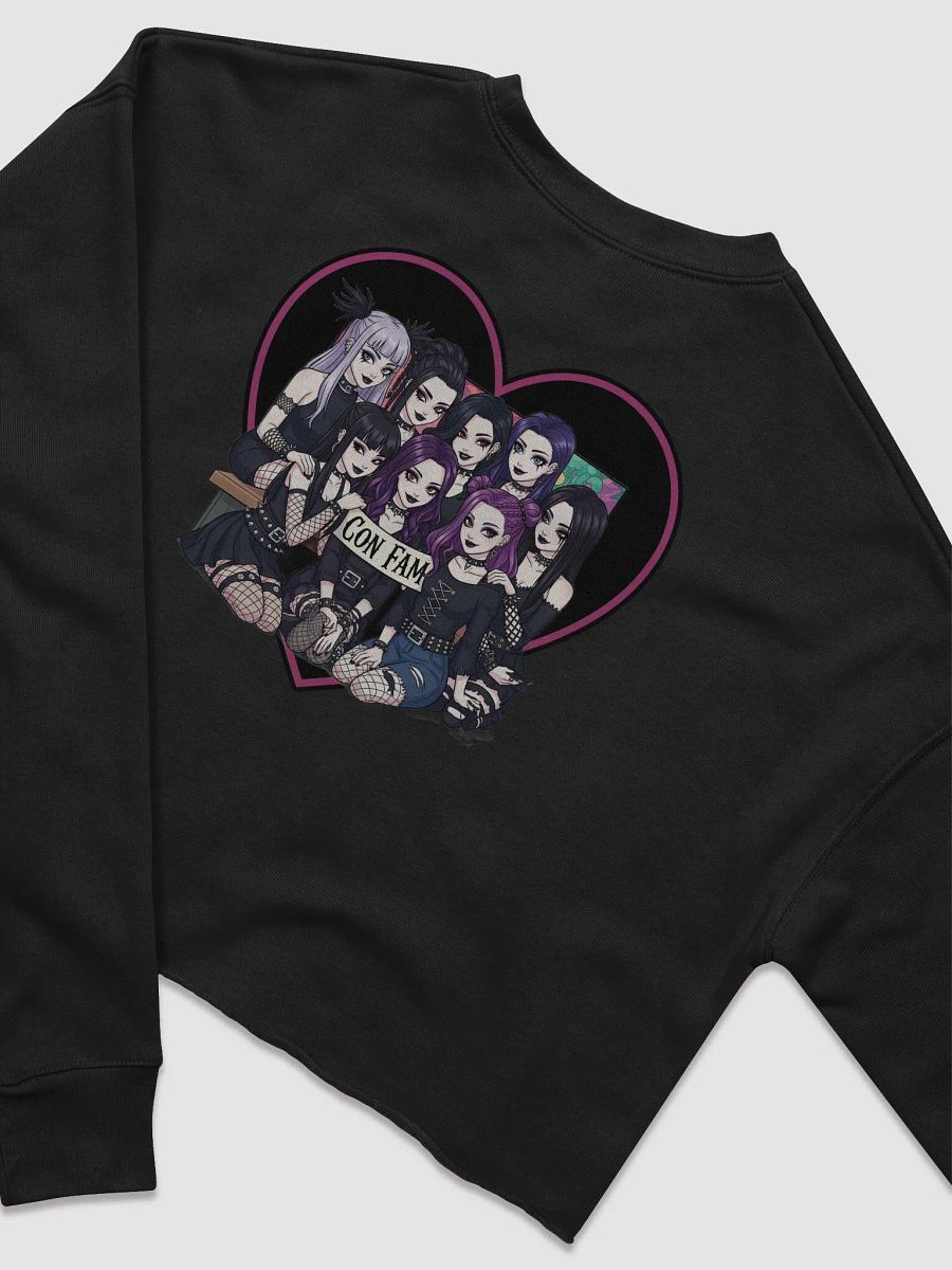 Womens Long Sleeve Fleece Crop Top product image (11)