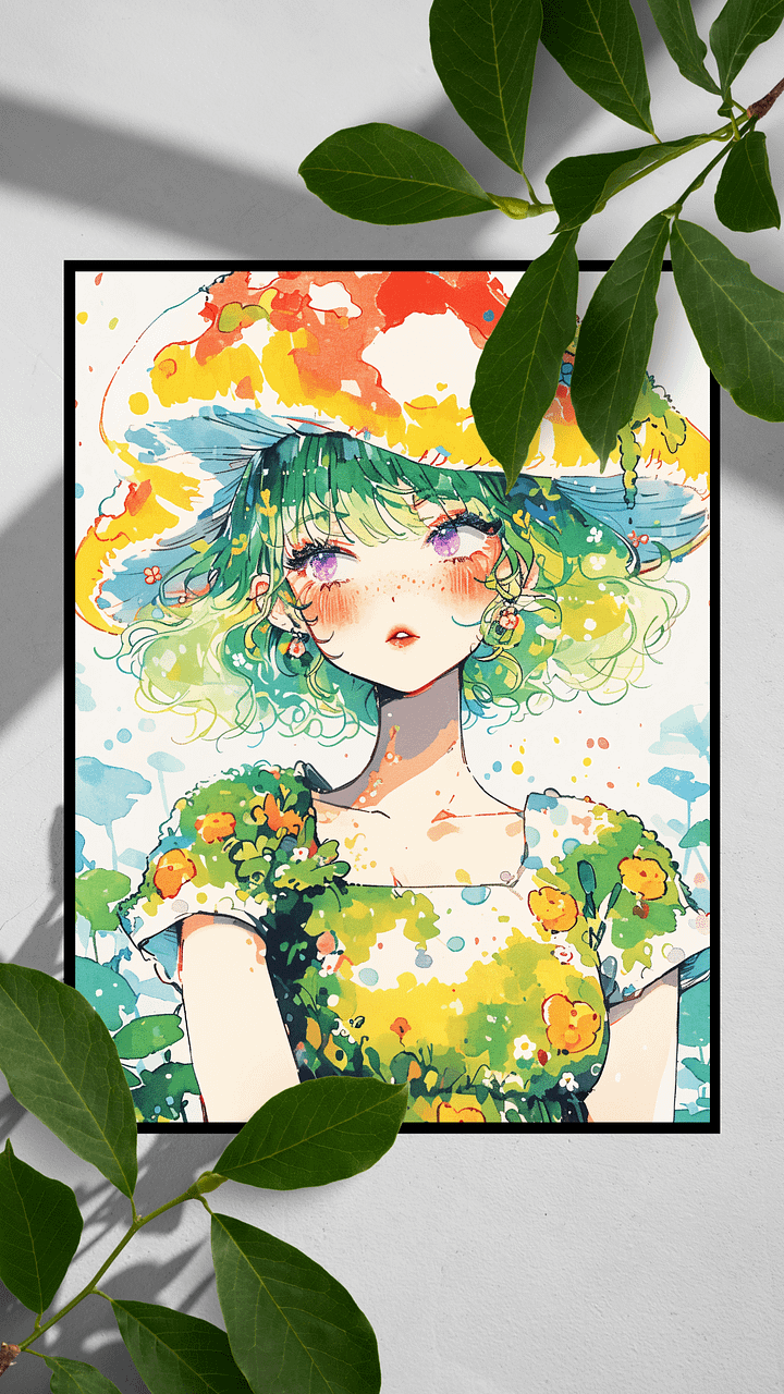 Spore Sprite Serenade on Matte Paper Poster product image (1)