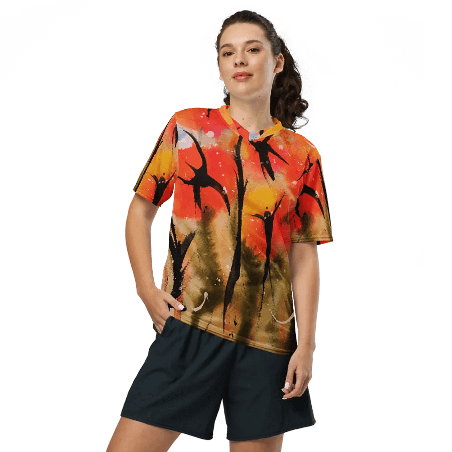 orginal abstract watercolour painting printed on tshirt product image (7)