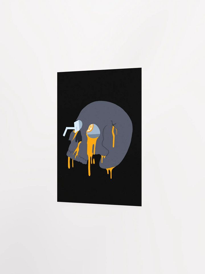 Citrus Skull Matte Poster Print product image (2)
