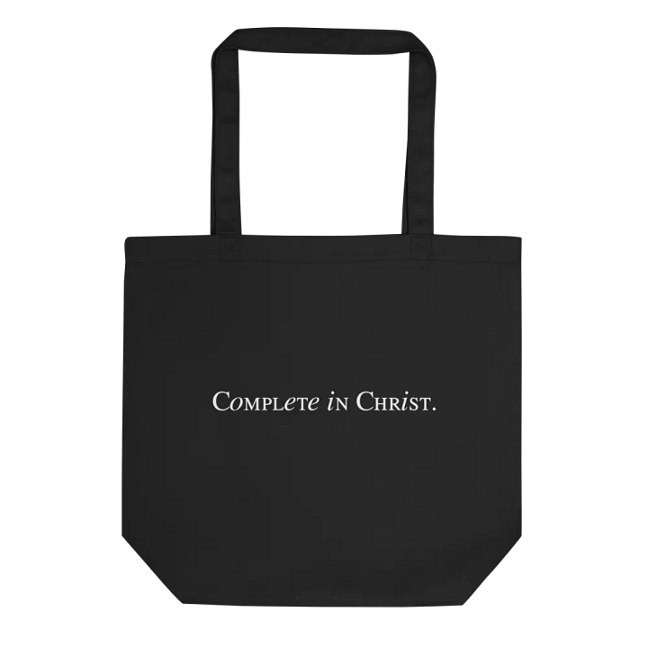 Complete in Christ Eco-Friendly Tote product image (1)