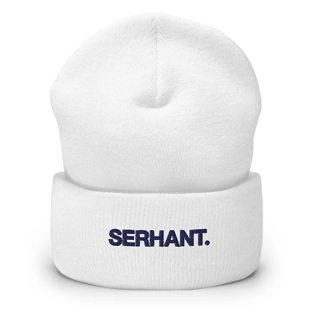 Serhant Beanie - White product image (1)