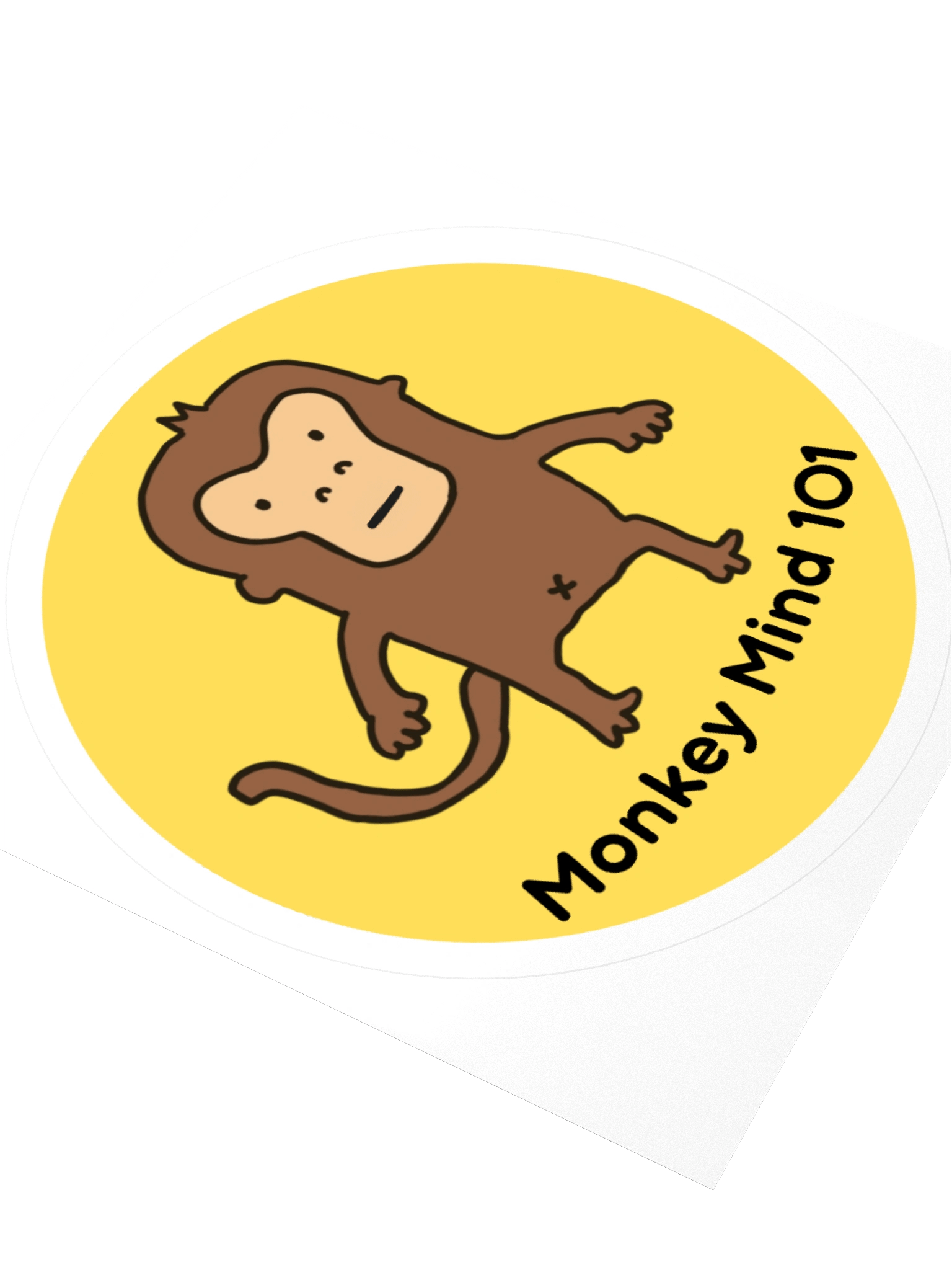 Monkey Mind 101 Logo Sticker product image (3)