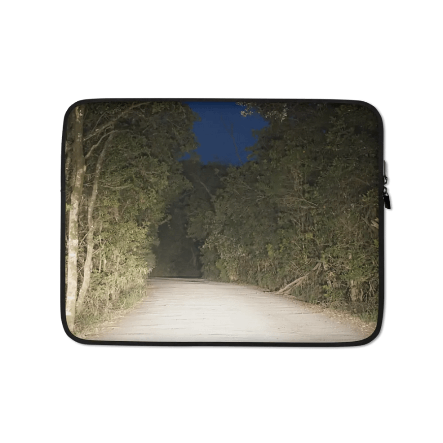 Ghost Road Laptop Sleeve product image (1)
