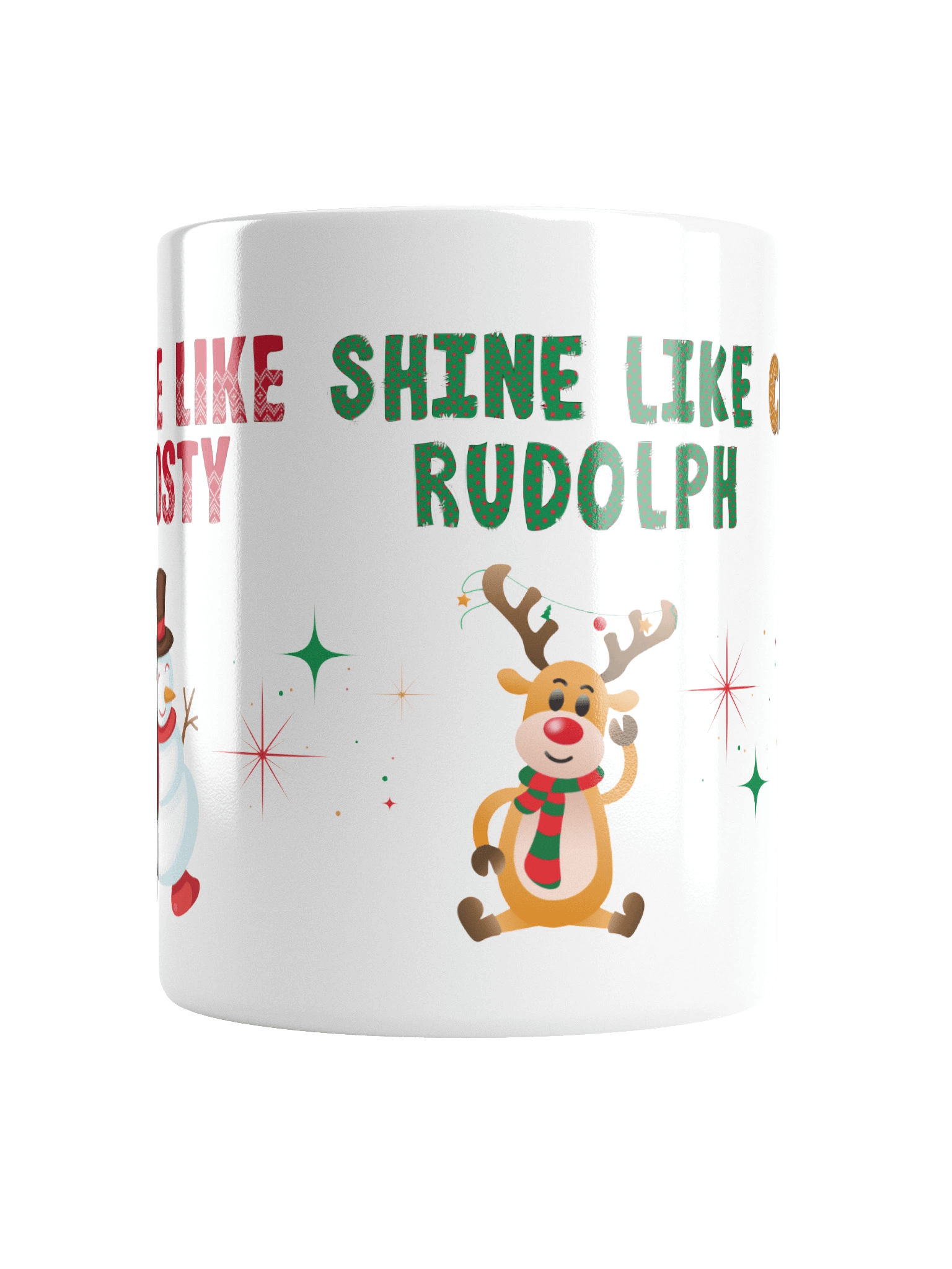 Frosty, Rudolph & Santa - MUG product image (2)