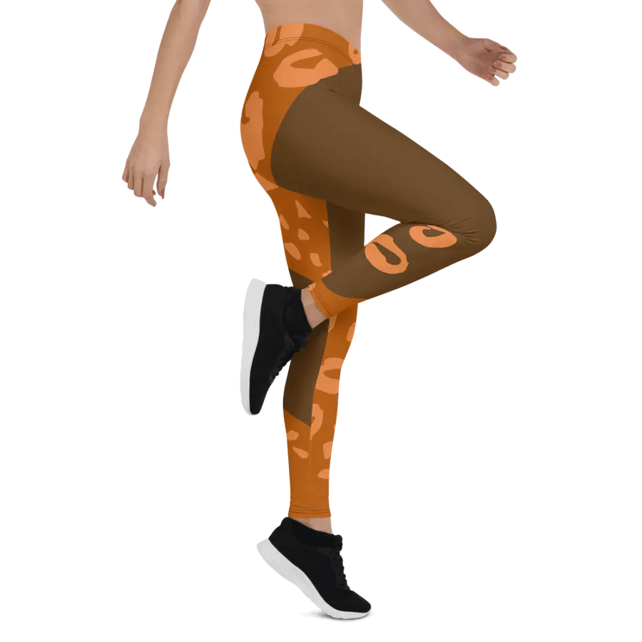 Orange Jungle All-Over Leggings product image (7)