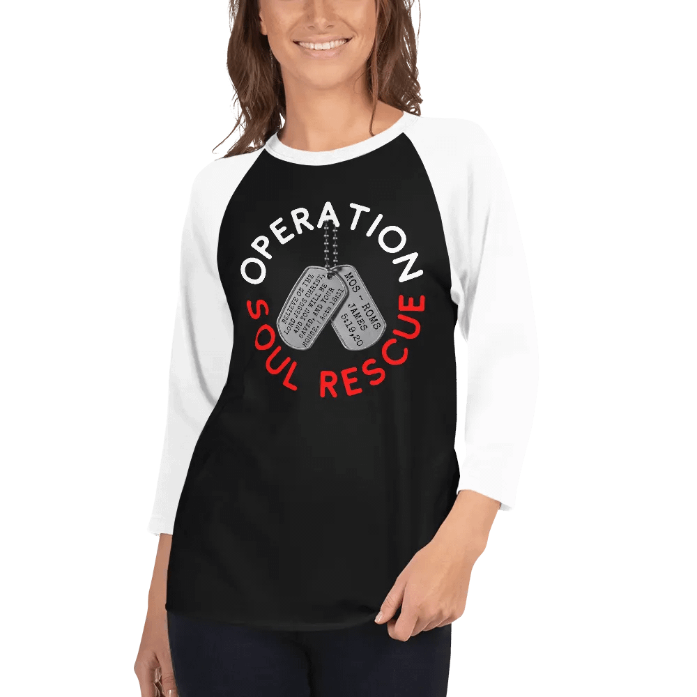 Operation Soul Rescue Raglan Tee product image (3)