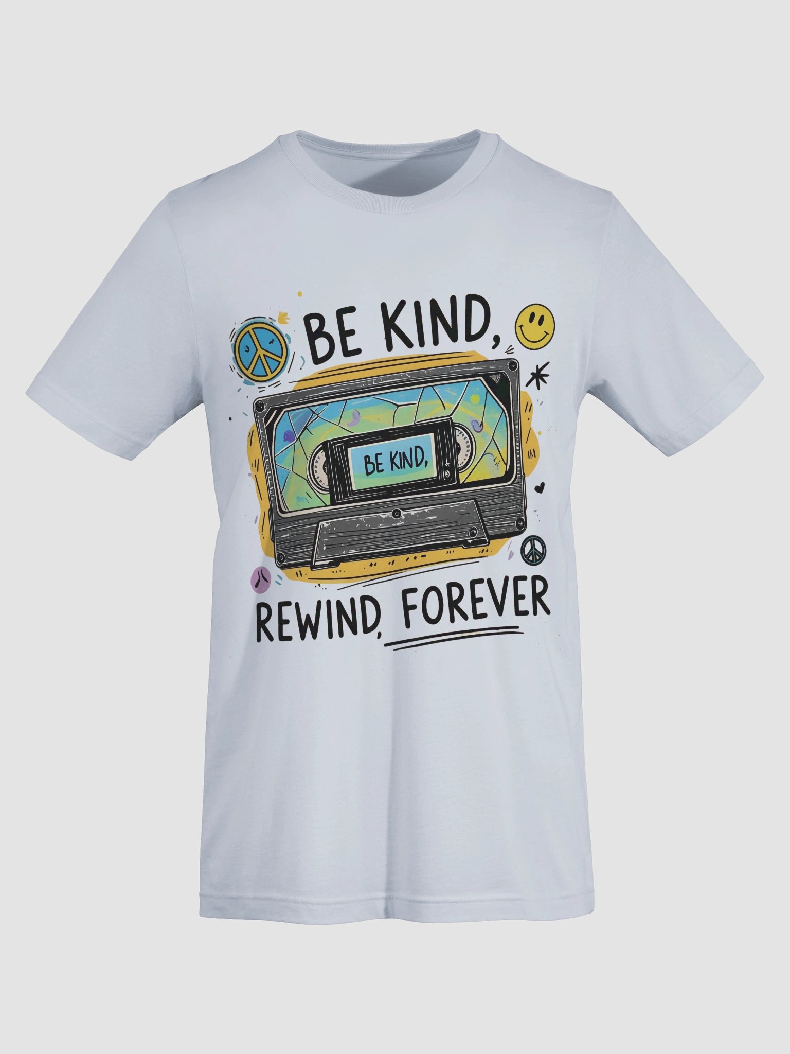 Be Kind Rewind Forever | Retro VHS Tee product image (57)