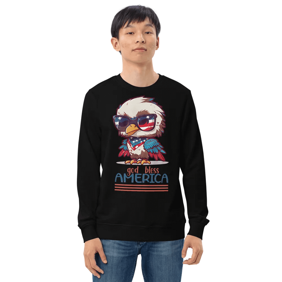 Patriot's Comfort Organic Sweatshirt product image (10)