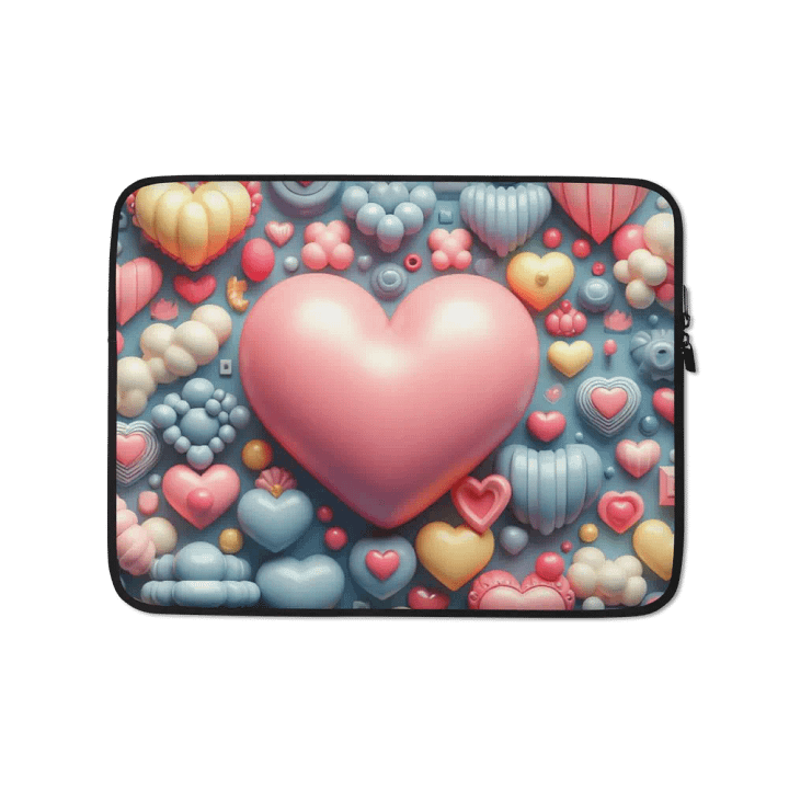 Only Heart Laptop Sleeve product image (1)