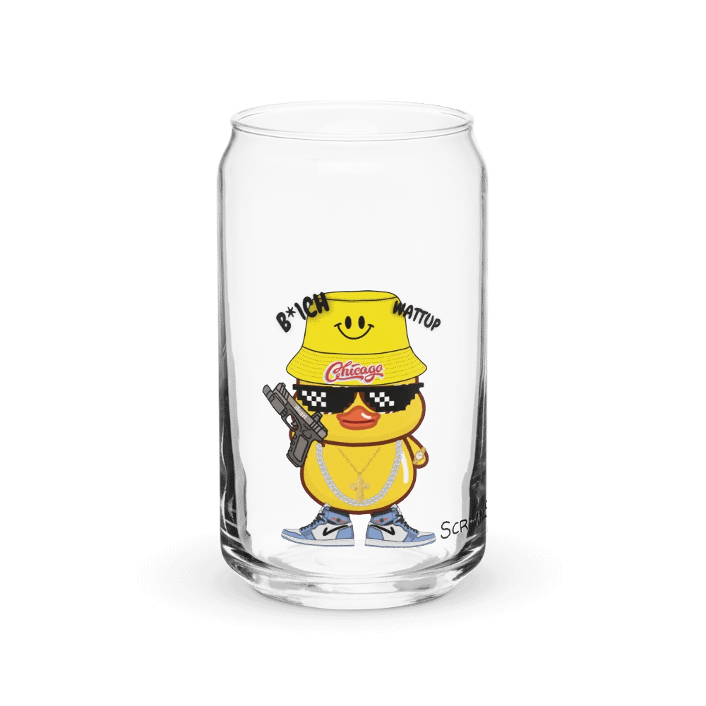 Chiraq MLG Duck Glass Cup product image (2)