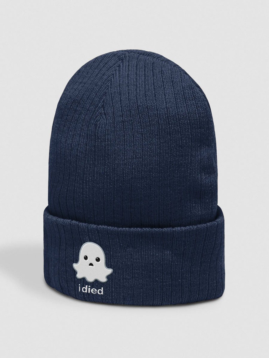 Sad Ghost Beanie - Dark Color product image (11)