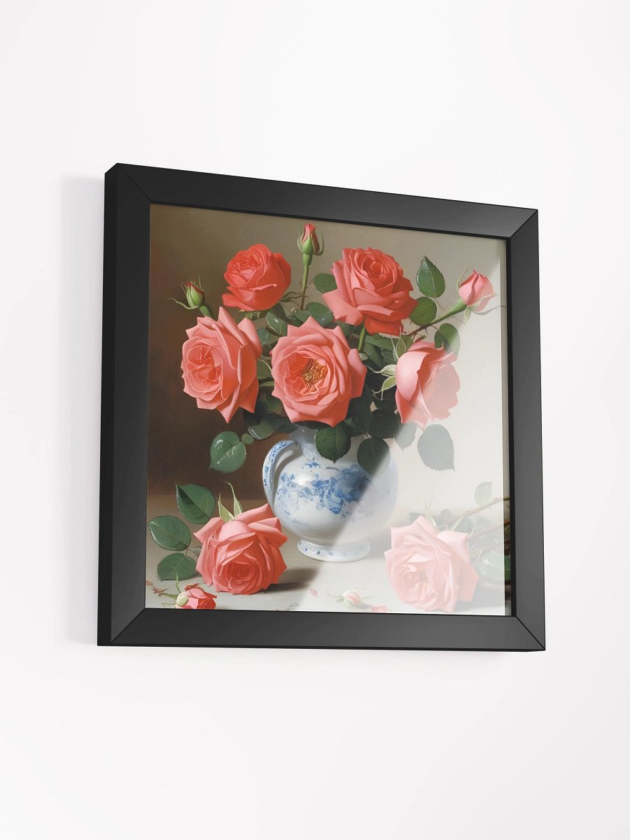 Roses in Porcelain Framed Premium Poster product image (14)