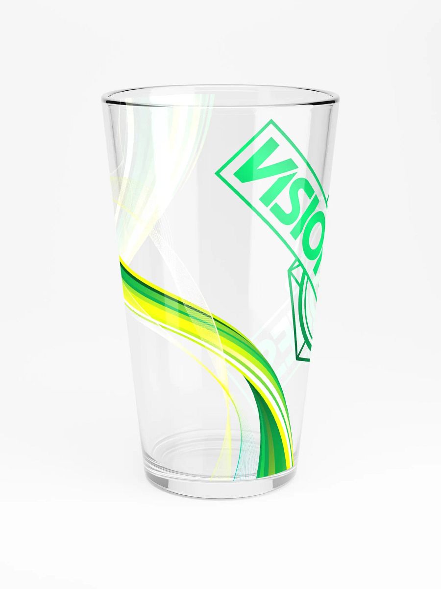 Vision Quest Green Pint Glass product image (3)