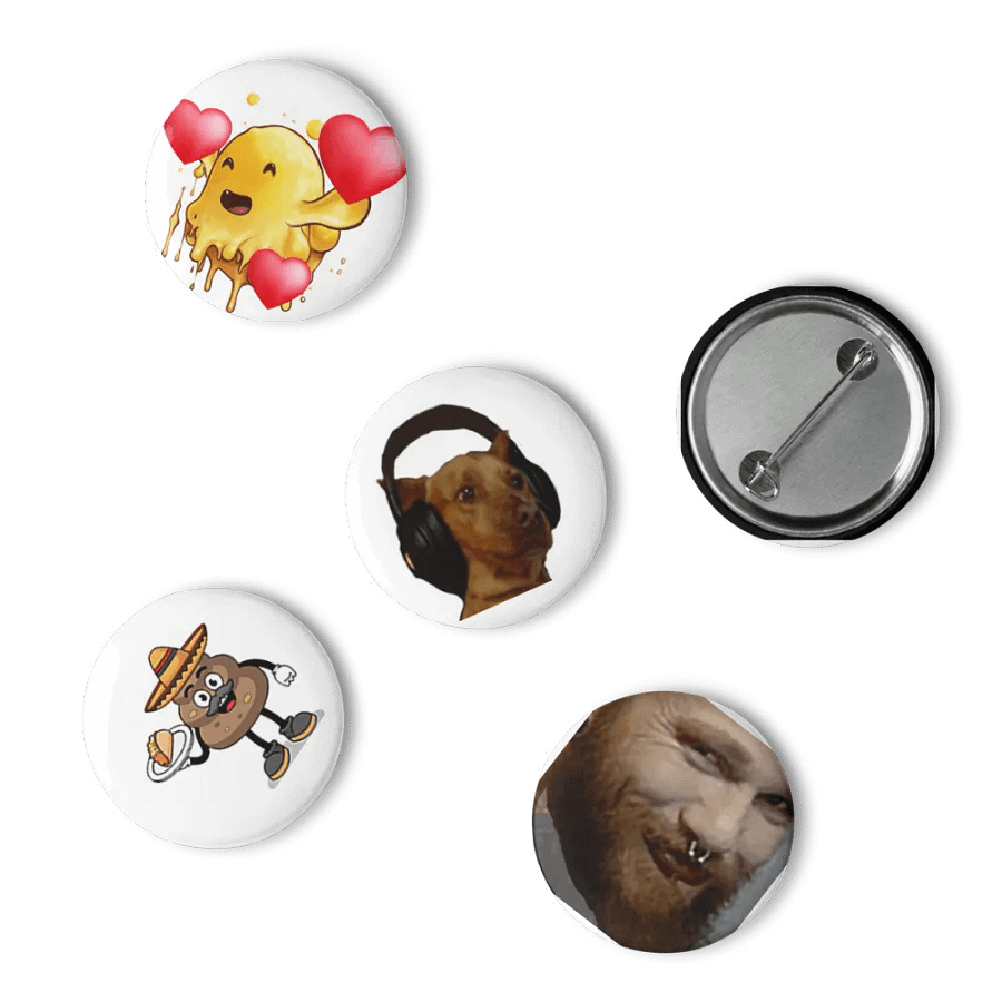 Mixed emote Buttons! product image (6)