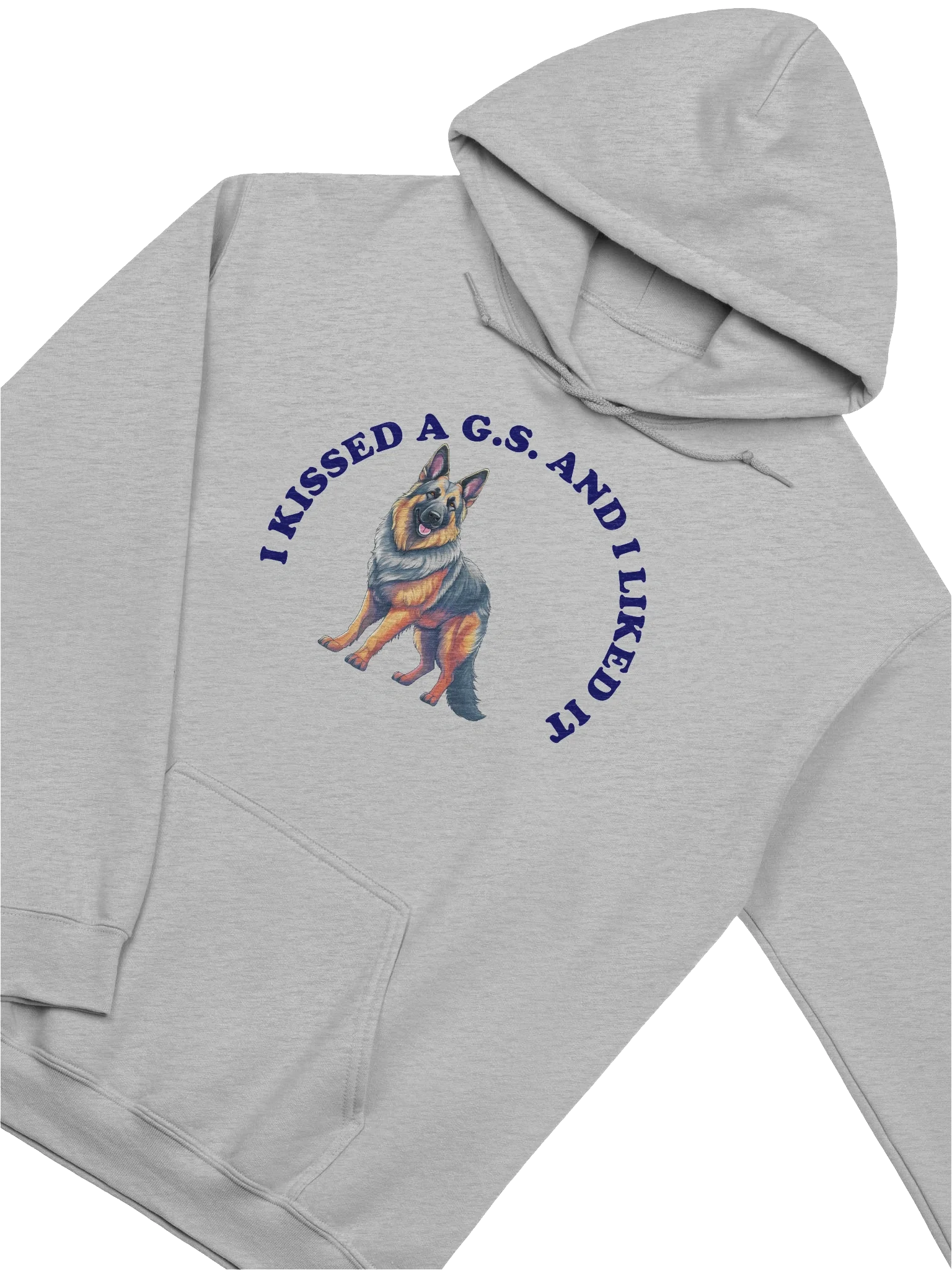I Kissed a German Shepherd, Hoodie product image (37)