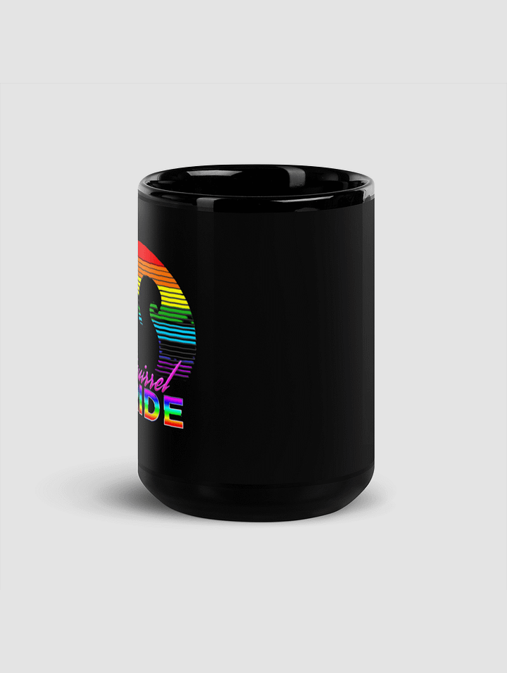 Squirrel Pride 15oz Black Mug product image (2)