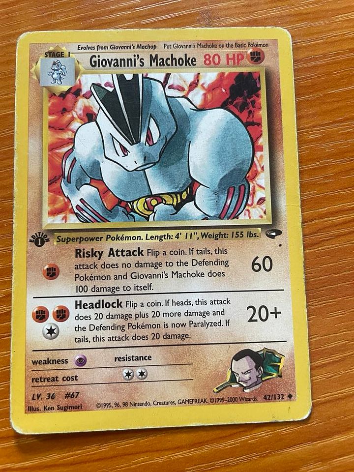 Giovanni's Machoke (GC 42) product image (1)