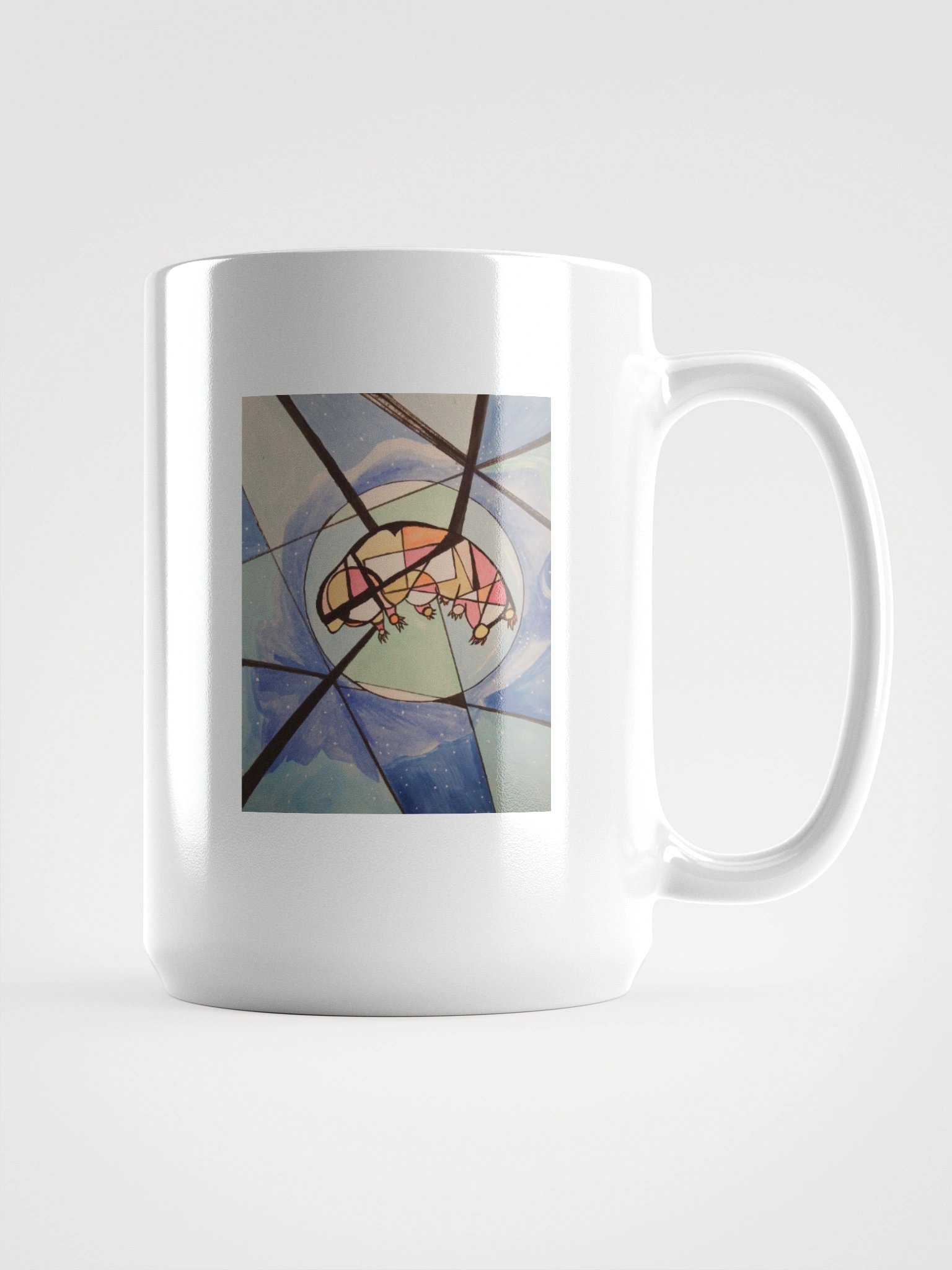 Cubism Painting: The Dream of a Tardigrade product image (1)