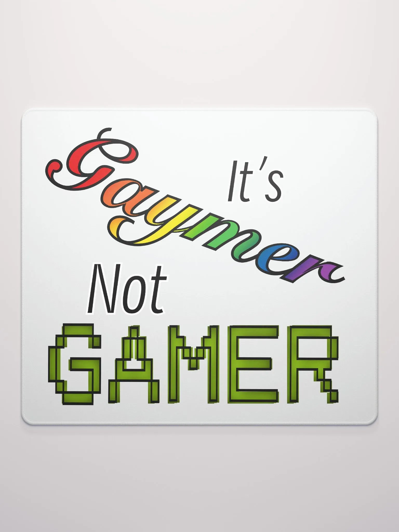 Gaymer mousepad product image (2)
