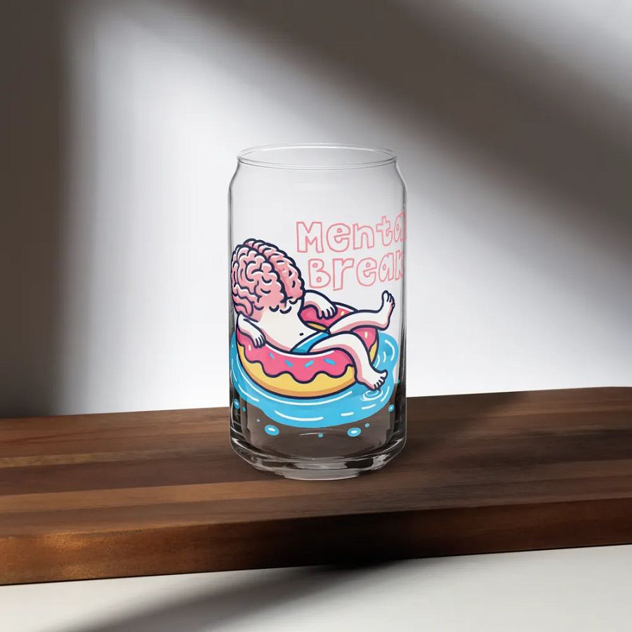 Mental Break Can Glass product image (35)