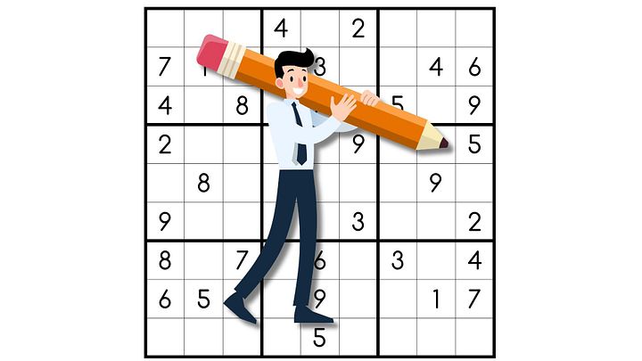 Sudoku Printable Puzzle Book For Adults Activity with Solutions - Instant Download - Ready to Print 8.5 x 11 Inches product image (2)