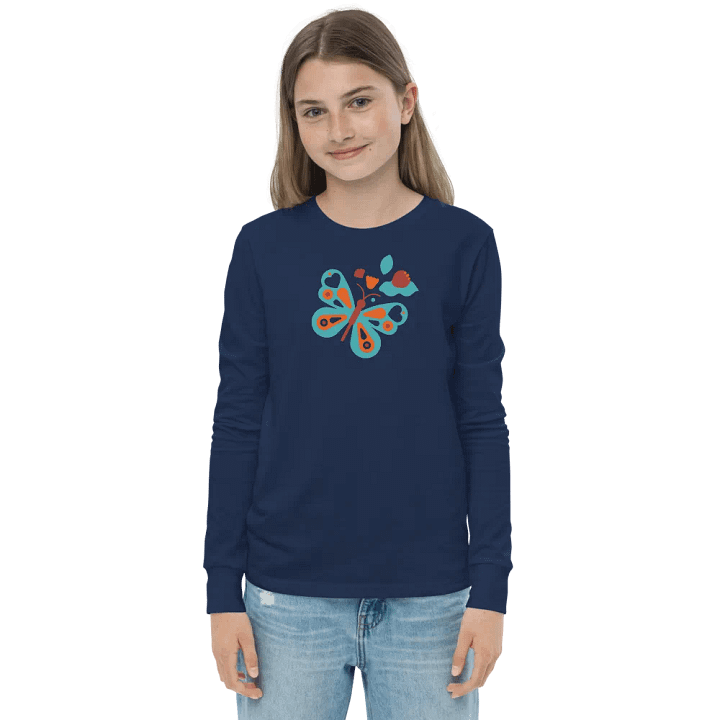 Bella Canvas Youth Long Sleeve T-Shirt product image (13)