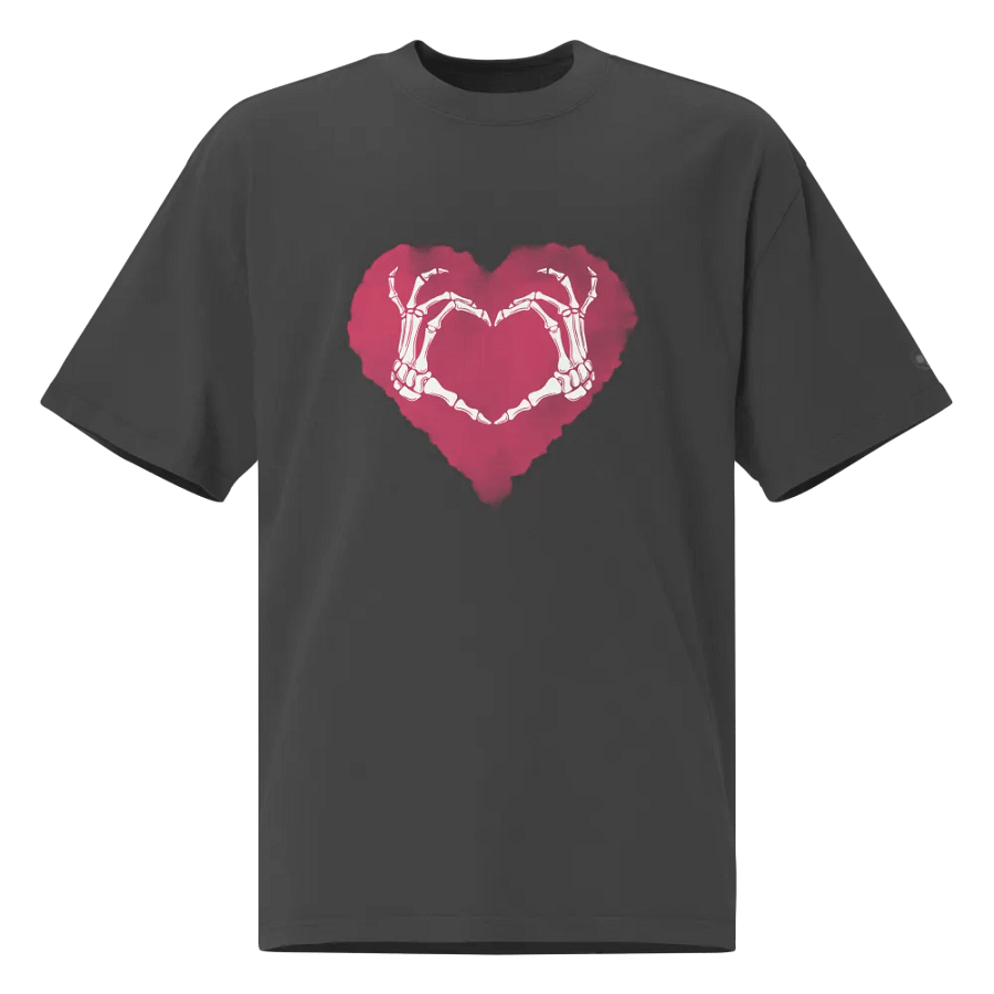 Skeletal Love Oversized T-Shirt product image (1)