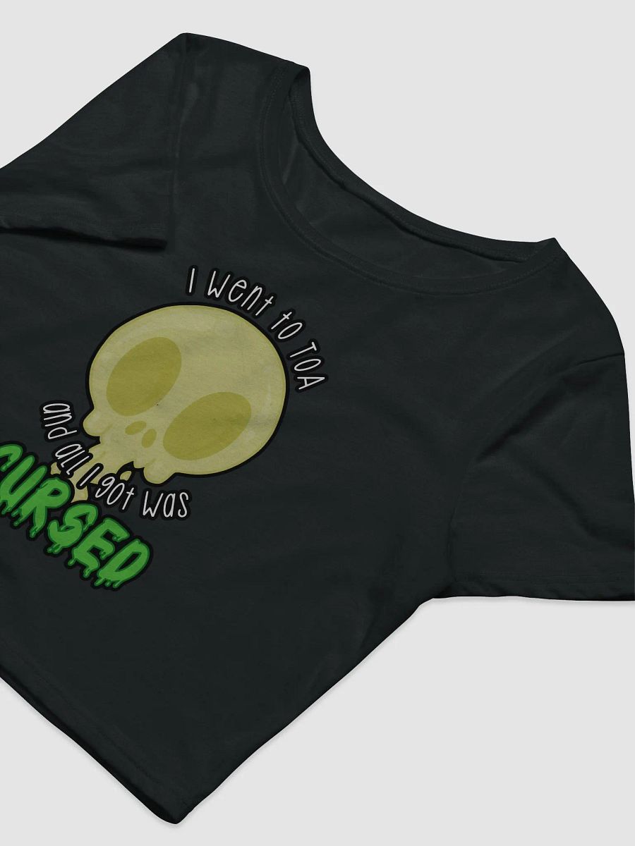 All I Got Was Cursed - Rogue - Crop Tee product image (9)